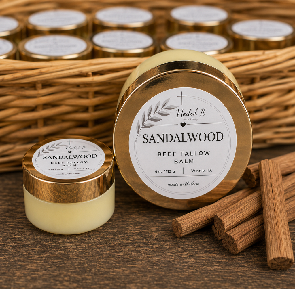 Sandalwood Beef Tallow Balm